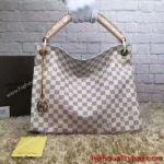 Best Quality Copy Louis Vuitton ARTSY MM Ladies Damier Azur Canvas Handbag shop online